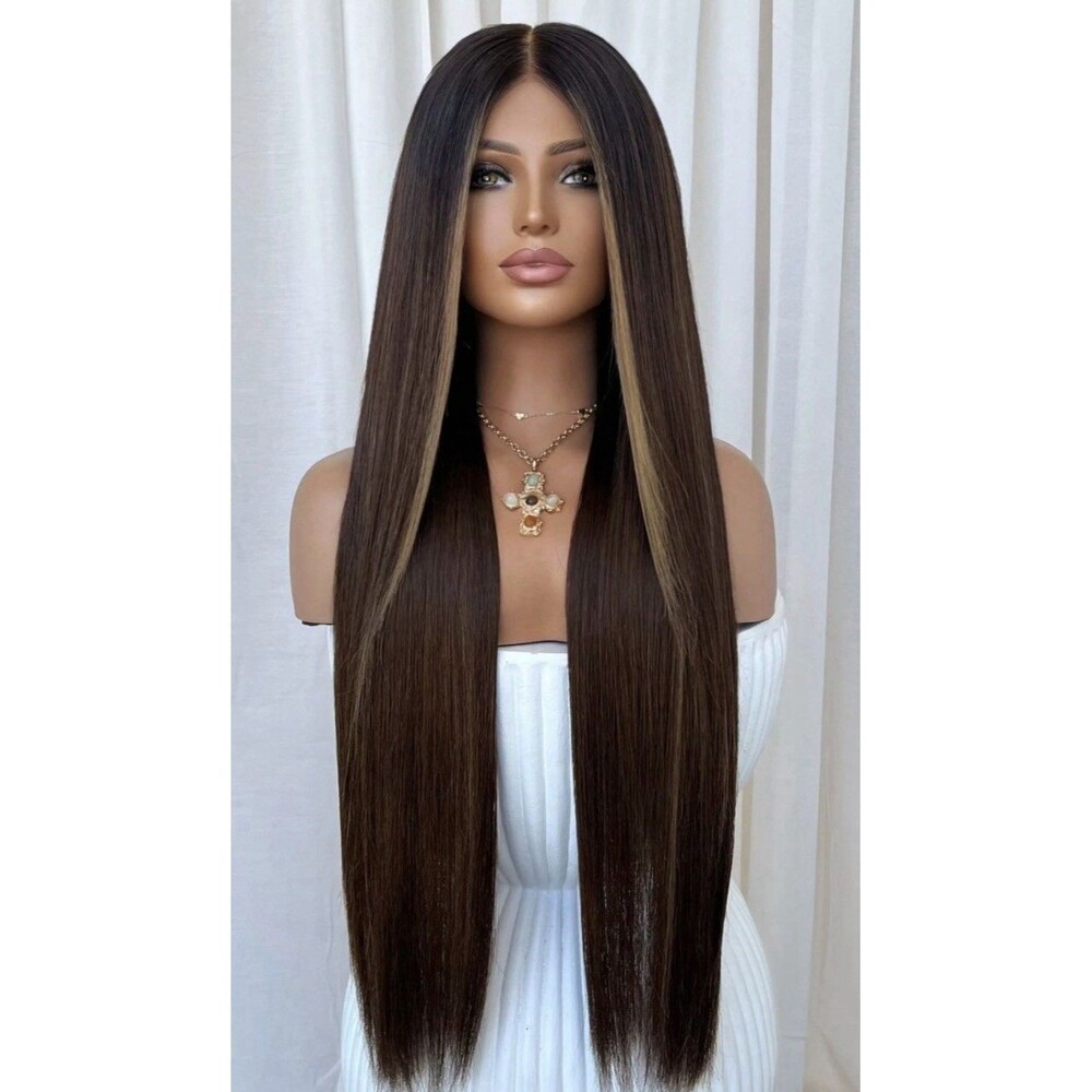 Freedom Couture “Aurelia” Full Lace Stretch Cap size Large human Hair Wig